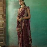 Gulzar Embroidered Saree-RTS