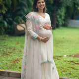 Serenity Ivory Gharara Set