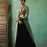 Mehfil Sitara Velvet Lehenga-RTS