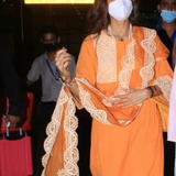 Cotton Gauze Parallel Yoke Kurta Set