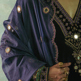 Khwaab Zardozi Embroidered Kurta Set