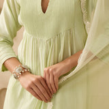 Pearl Line Kurta Set