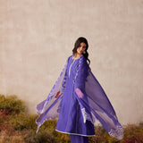 Evening Bloom Kurta Set-RTS