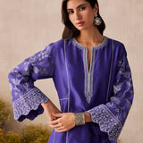 Evening Bloom Kurta Set-RTS