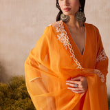 Sunset Bliss Kurta Set-RTS
