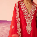 Awakening Asymmetrical Kurta Set