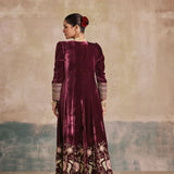 Saba Velvet Anarkali-RTS
