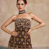Arshiya Velvet Set-RTS