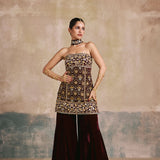 Arshiya Velvet Set-RTS