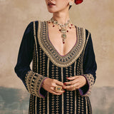 Sitara Velvet Kaftan-RTS