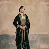 Mehr Velvet Kurta Set-RTS
