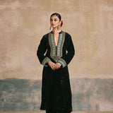Mehr Velvet Kurta Set-RTS
