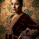 Shabnami Zardozi Kurta Set