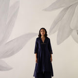 Silk Chanderi Zari Kurta Set