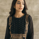 Silk Chanderi Mughal Jaal Kurta Set