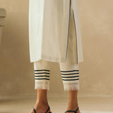Ebony & Ivory Trellis Kurta Set