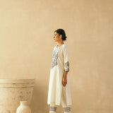 Ebony & Ivory Trellis Kurta Set
