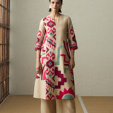 Haru - Dark Beige Kurta Set