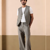 Carlton - Sage Gilet Set