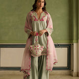 Silsila - Sea Green Salwar Set