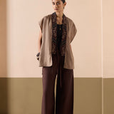 Paperback - Brown & Sand Co-ord Set