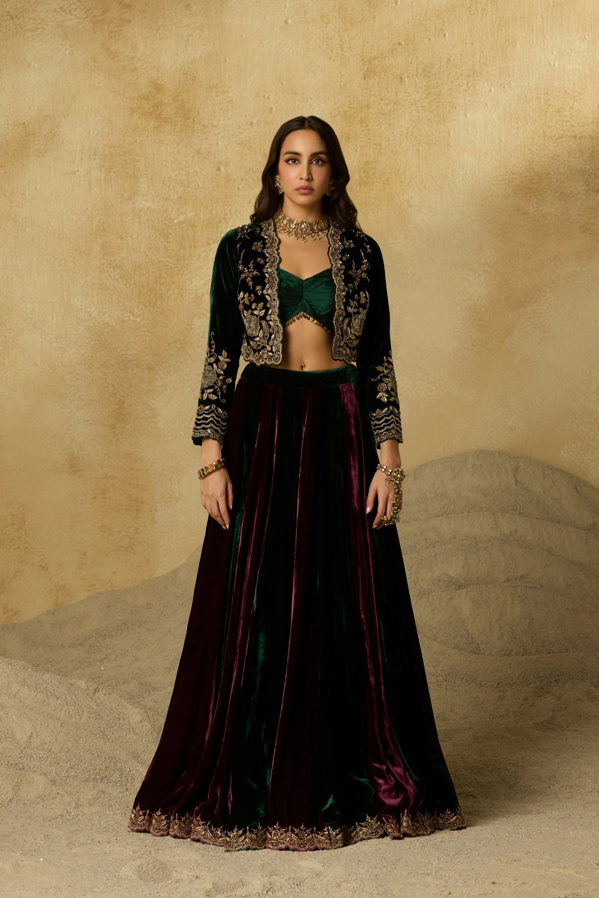 Nidra Lehenga Set