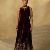 Anvaya Velvet Dress