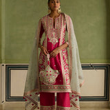 Fasana - Crimson Magenta Kurta Set