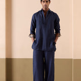 Hallmark - Navy Kurta Set