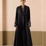Carbon - Black Abaya Dress