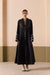 Carbon - Black Abaya Dress