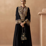 Tattva - Black Anarkali