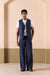 Carlton - Navy Gilet Set