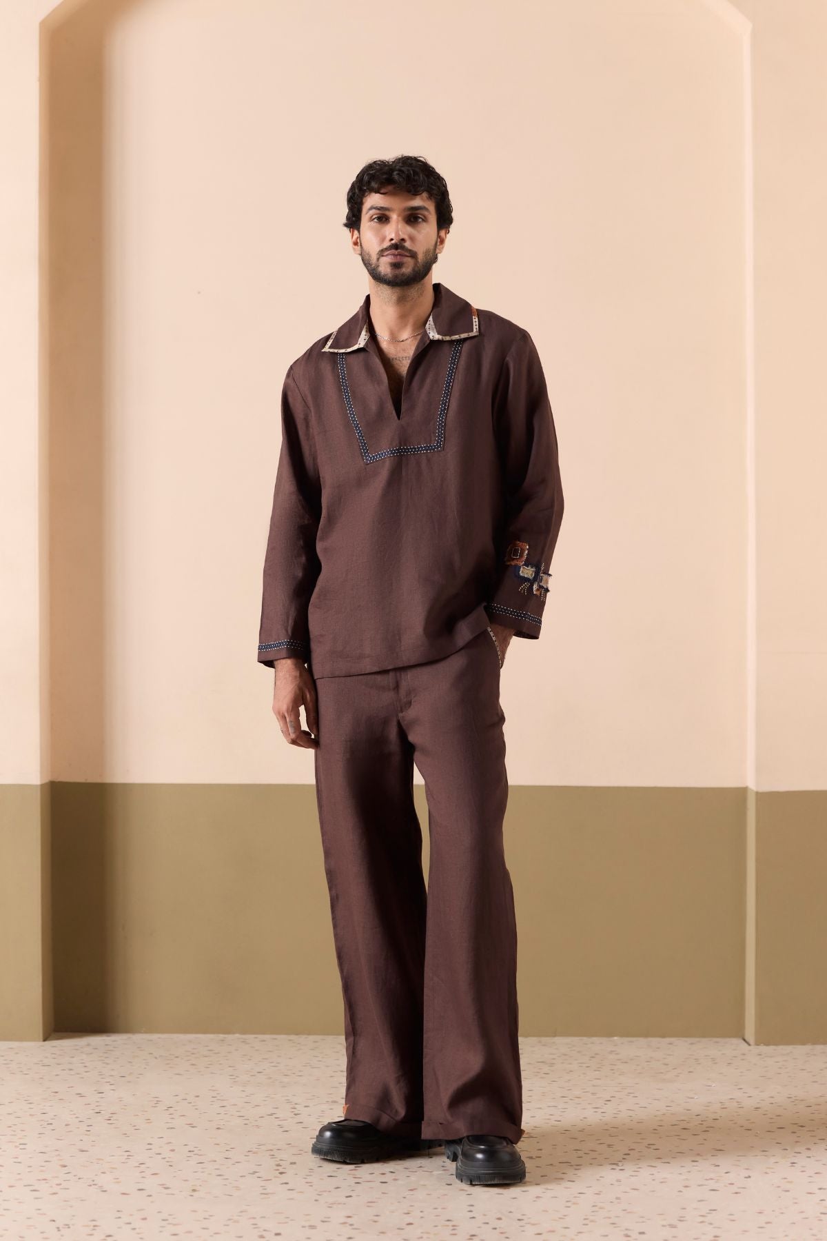 Ashford - Brown Co-ord Set