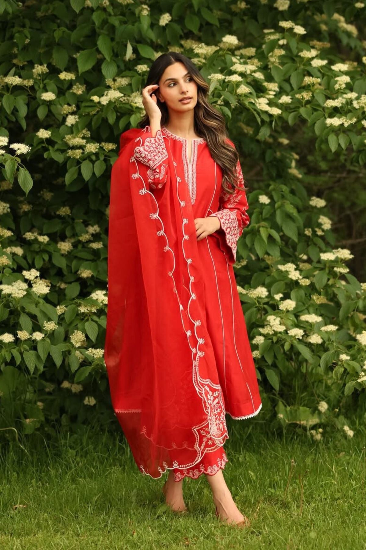 Evening Bloom Kurta Set