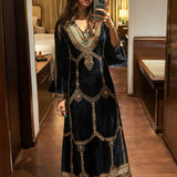 Amirah Velvet Kaftan