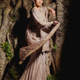 Golden Hour - Lilac Gold Gharara Set