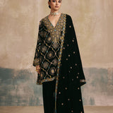 Nilofer Velvet Kurta Set