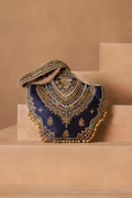Takht - Navy Blue Potli