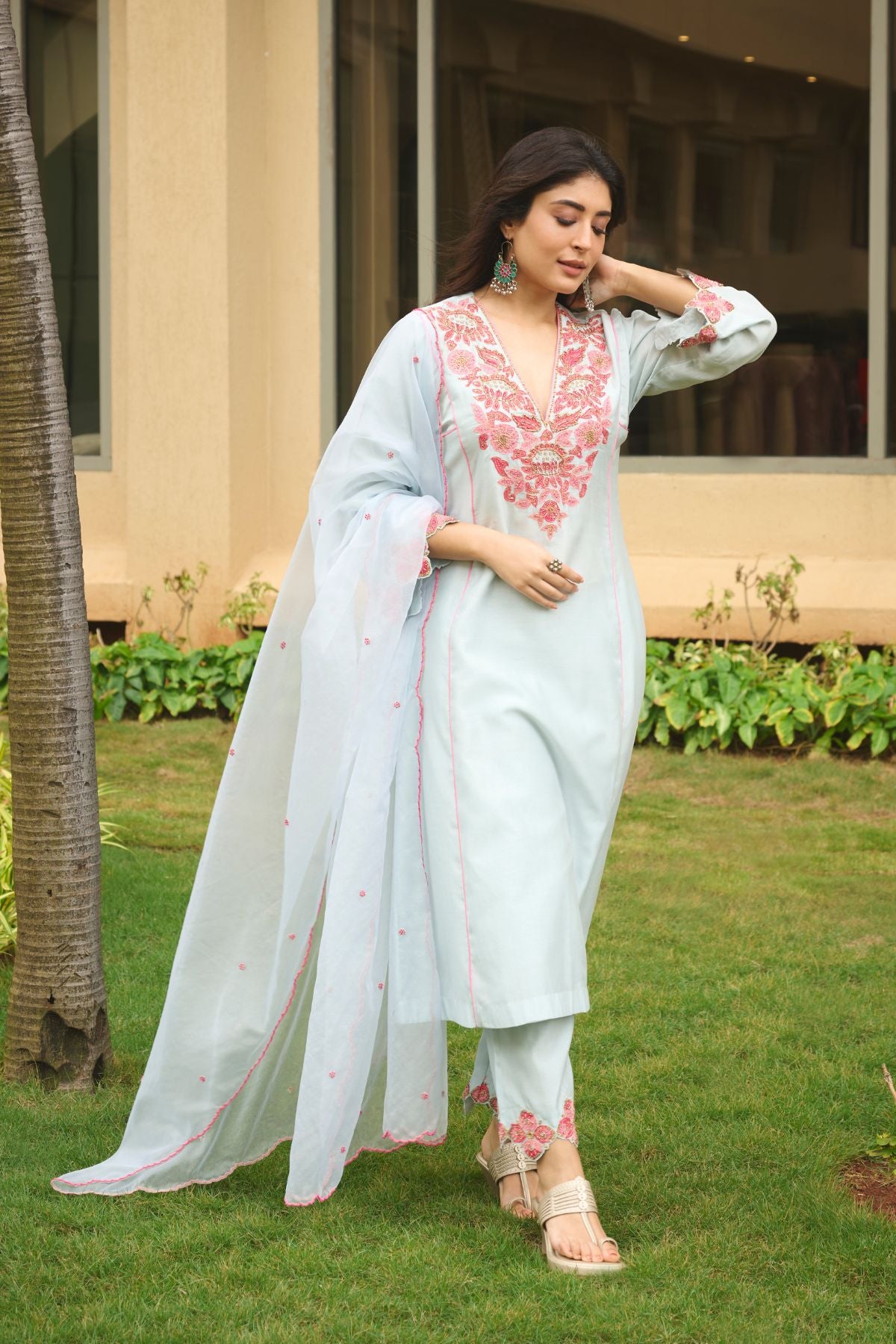 Summer in Kashmir Kurta Set