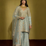 Mehboob Gharara Set