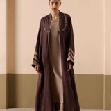 Carbon - Brown Abaya Dress
