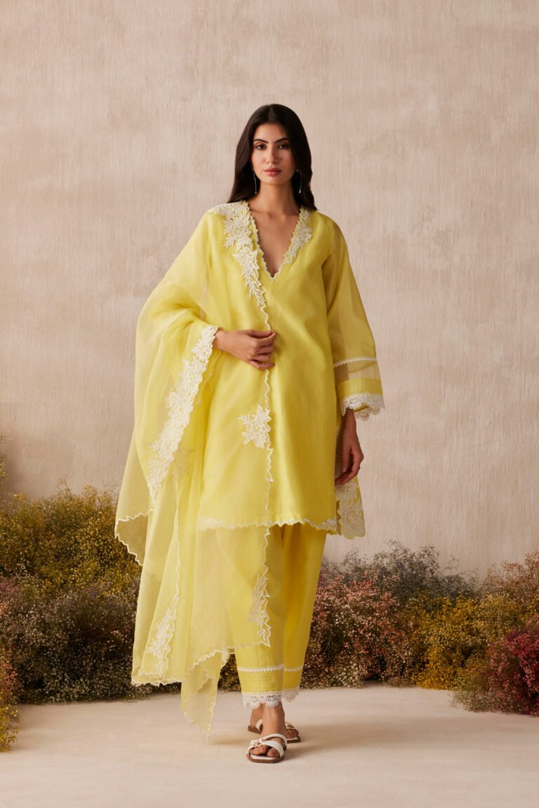 Lemon Breeze Kurta Set