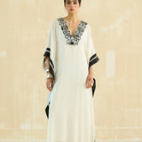 Ivory Mirror Kaftan