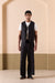 Carlton - Black Gilet Set