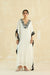 Ivory Mirror Kaftan