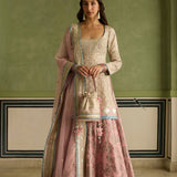 Afsana - Pink Banarasi Lehenga