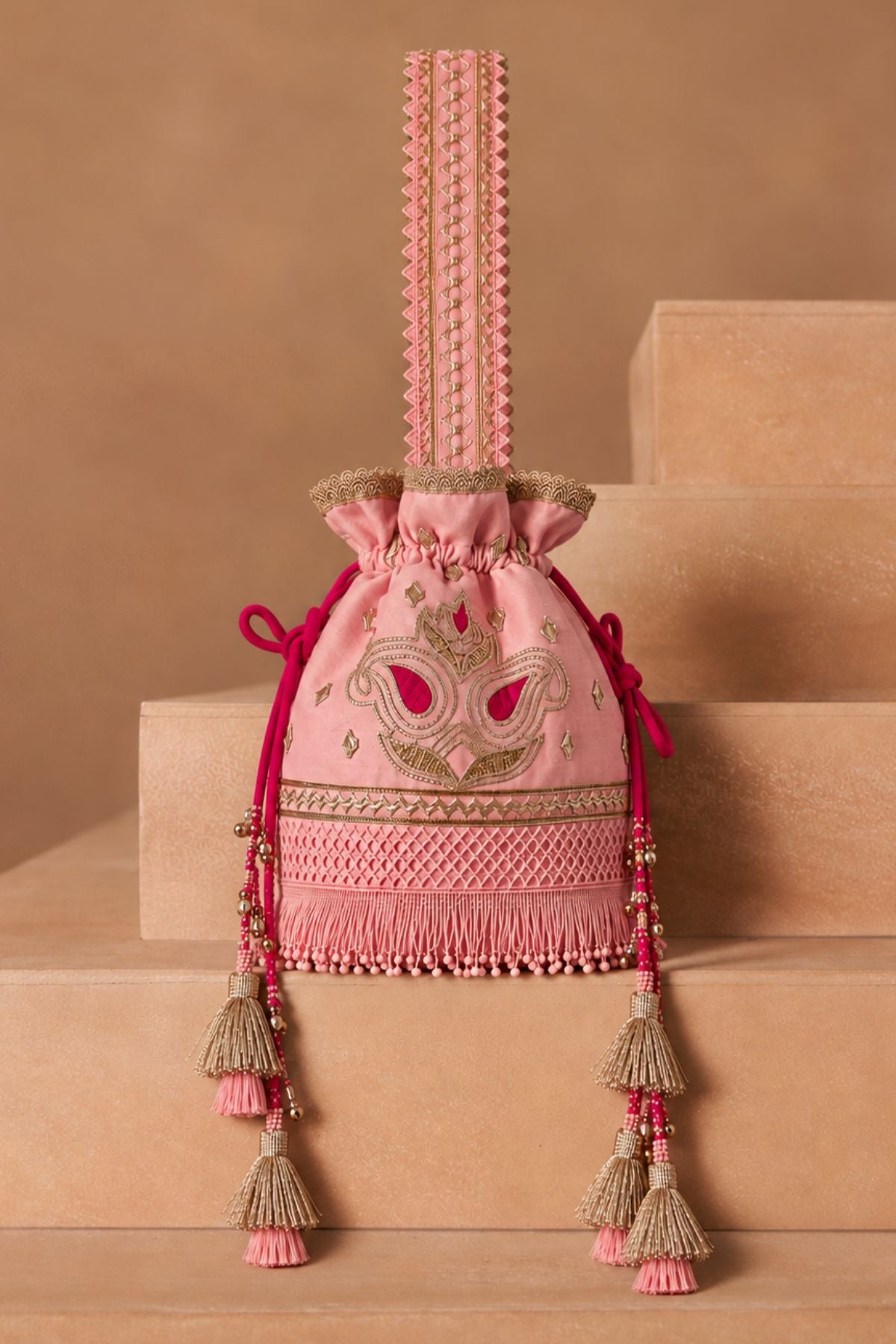 Mahtab - Blush Pink Potli