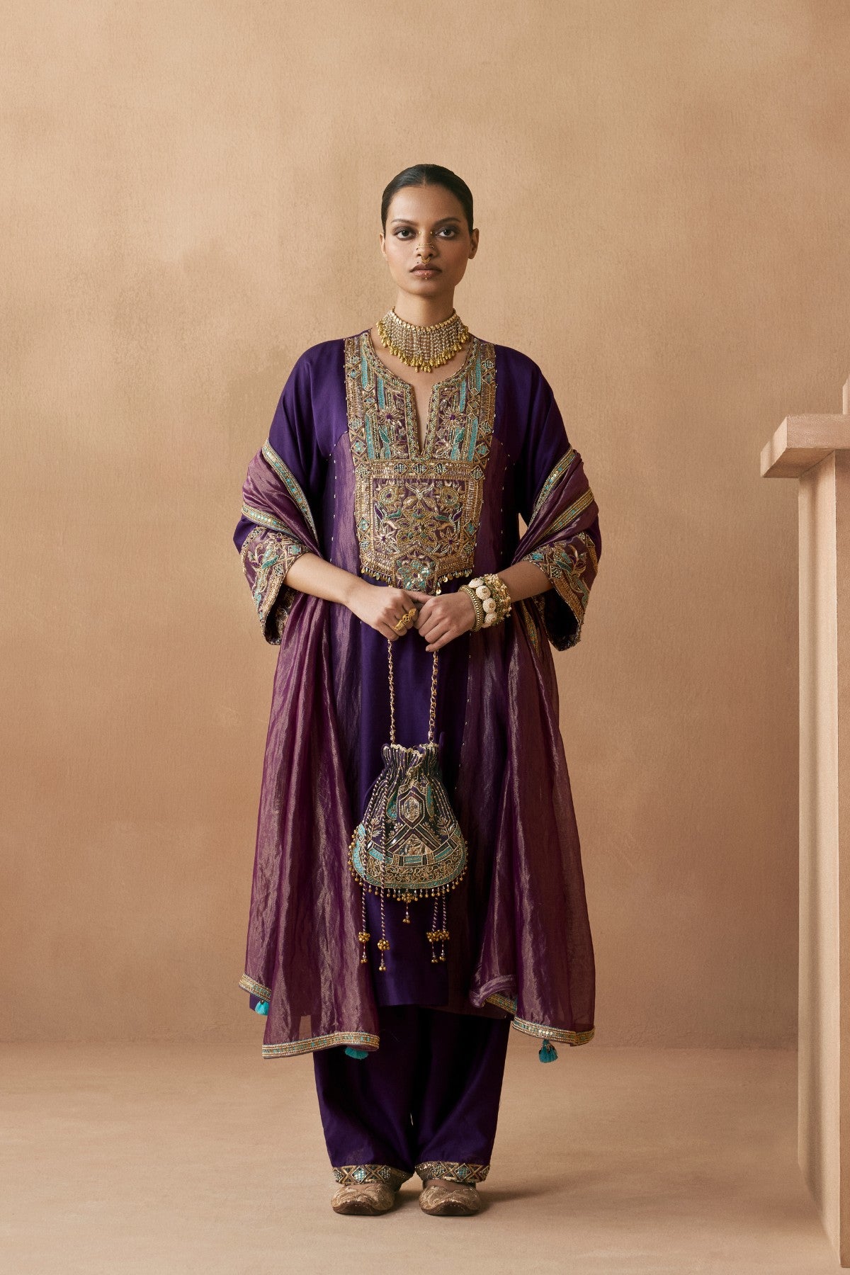 Mandala - Purple Kurta Set