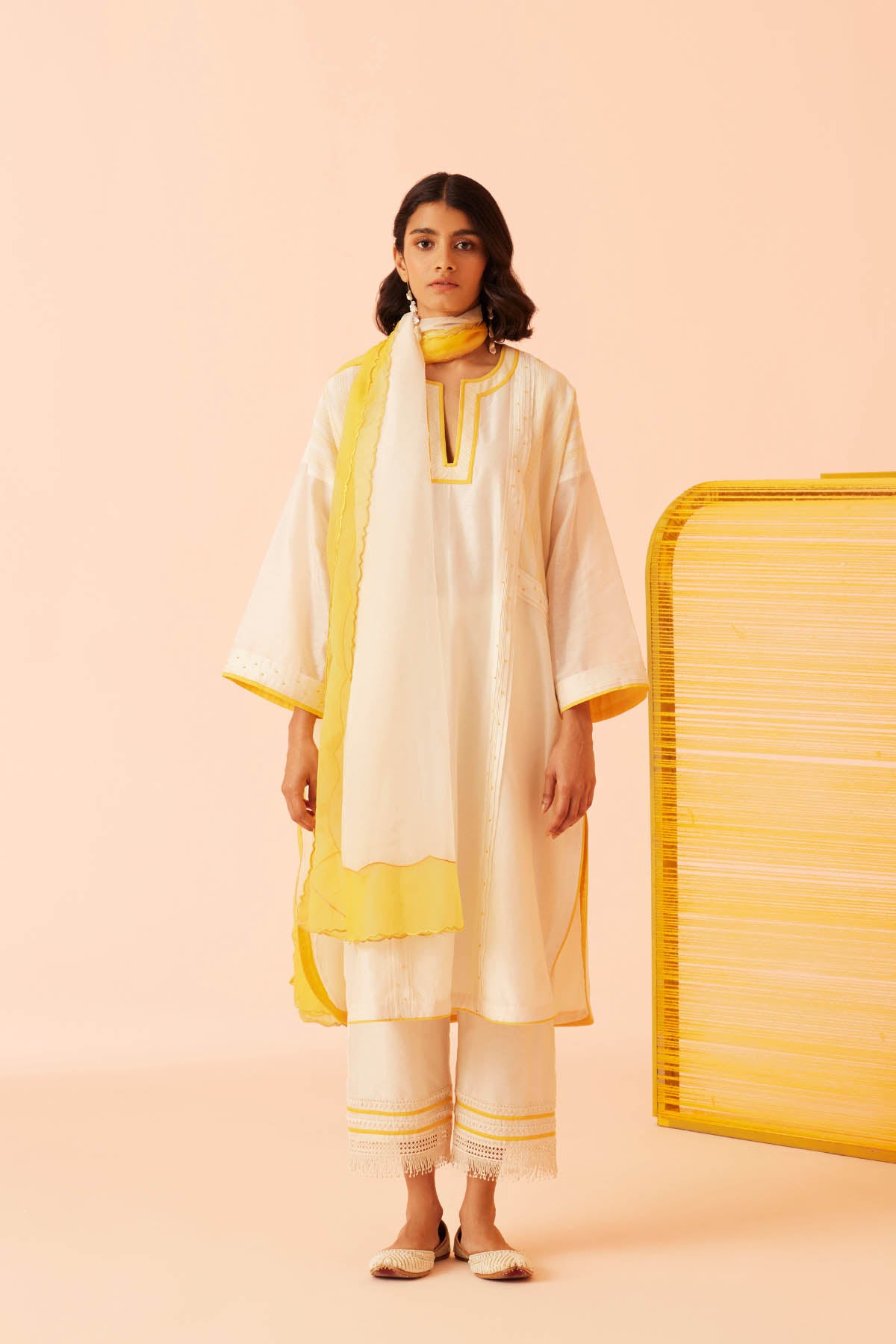 Morning Dreams Panelled Kurta Set